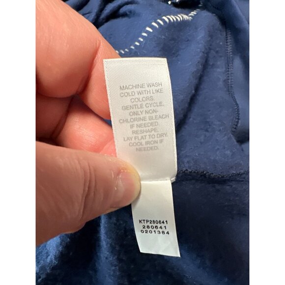 J. Jill Pure Jill Tranquility Fleece Whipstitched Long Sleeve Mock Neck Top Sz S - Picture 8 of 9